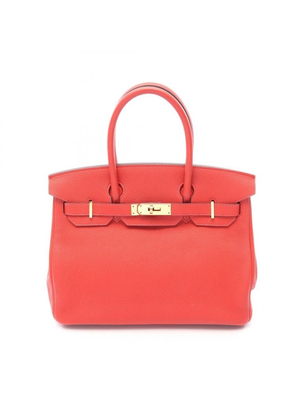 Hermes Handbag Birkin 30 Rouge Tomato